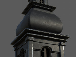 church tower 3Dモデル