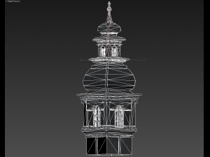 church tower 3Dモデル