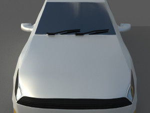focus mk1 lowpoly 3D-Modell