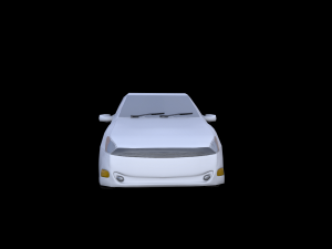 focus mk1 lowpoly 3D-Modell