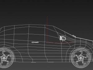 focus mk1 lowpoly 3D-Modell