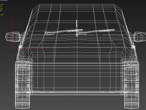 focus mk1 lowpoly 3D-Modell