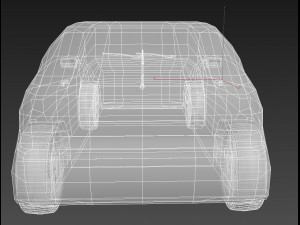 focus mk1 lowpoly 3D-Modell