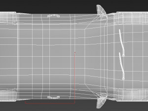 focus mk1 lowpoly 3D-Modell