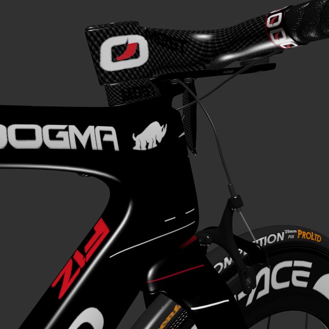 Pinarello dogma f12 roadbike 3D in 3DExport
