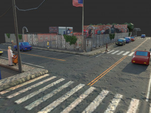 urban environment playground 3D-Modell
