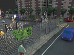 urban environment playground 3D-Modell
