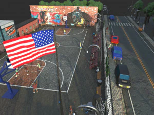 urban environment playground 3D Model