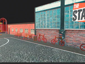 urban environment playground 3D Model