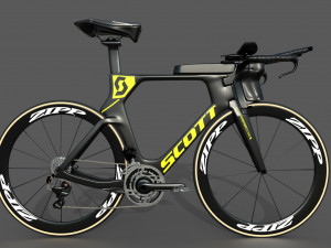 Scotts plasma 5 tt bike 3D-Modell