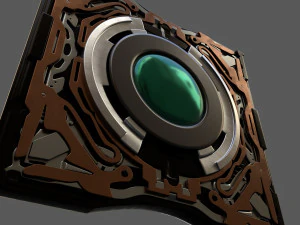 lente da c&acirc;mera Modelo 3D