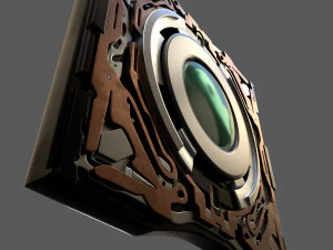 lente da c&acirc;mera Modelo 3D