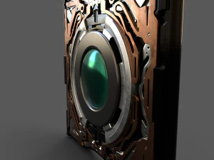 lente da c&acirc;mera Modelo 3D