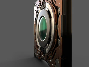 lente da c&acirc;mera Modelo 3D