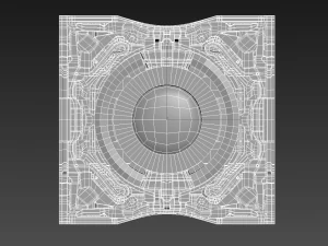 lente da c&acirc;mera Modelo 3D