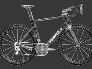 S-works venge vias di2 lowpoly Modelo 3D