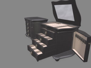 jewelry box Modèle 3D