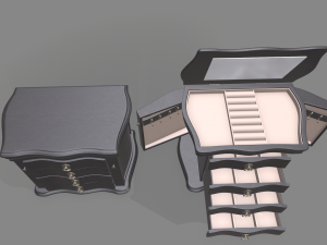 jewelry box Modèle 3D
