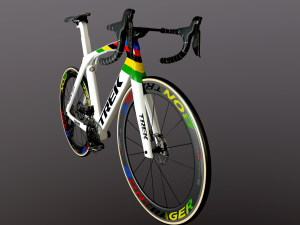 Trek madone world champion mads pedersen edition Modelo 3D