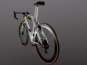 Trek madone world champion mads pedersen edition Modelo 3D