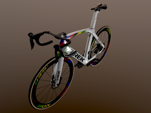 Trek madone world champion mads pedersen edition Modelo 3D