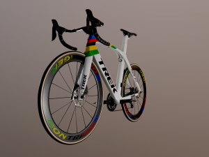 Trek madone world champion mads pedersen edition Modelo 3D