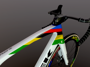Trek madone world champion mads pedersen edition Modelo 3D