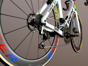 Trek madone world champion mads pedersen edition Modelo 3D