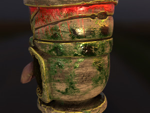 tiki totem 3 3D Model