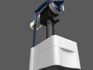 ball-cock supply valve from tank fill 3D मॉडल