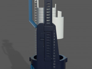 flusher Modelo 3D