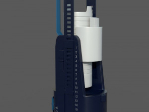 flusher Modelo 3D