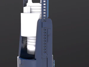 flusher 3D Model
