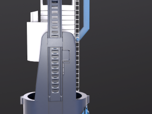 flusher Modelo 3D
