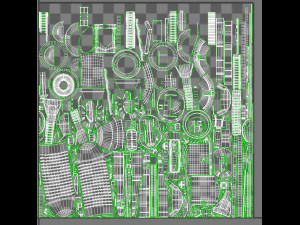 flusher Modelo 3D