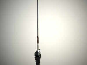 knightly sword low poly 12th century 3D Модель