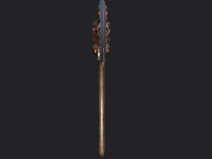 ancient battle axe 3Dモデル