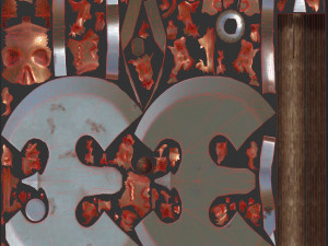 ancient battle axe 3Dモデル