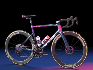 Велосипед cannondale supersix evo освітньої першої професійної велоспортної команди 3D Модель