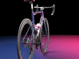 Bicycle cannondale supersix evo of education first pro cycling team 3D 모델