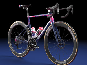 Bicycle cannondale supersix evo of education first pro cycling team 3D 모델