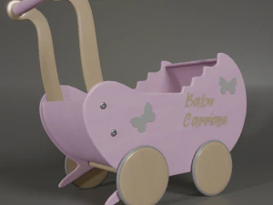 doll strollers 3D Model