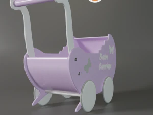 doll strollers 3D Model