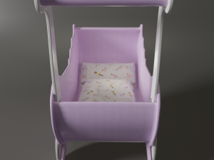 doll strollers 3D-Modell