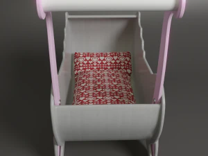 doll strollers 3D Model