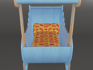 doll strollers 3D-Modell