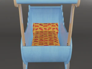 doll strollers 3D Model