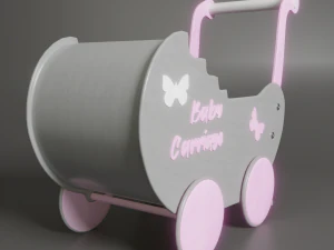 doll strollers 3D Model
