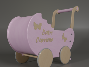doll strollers 3D-Modell