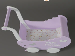 doll strollers 3D Model